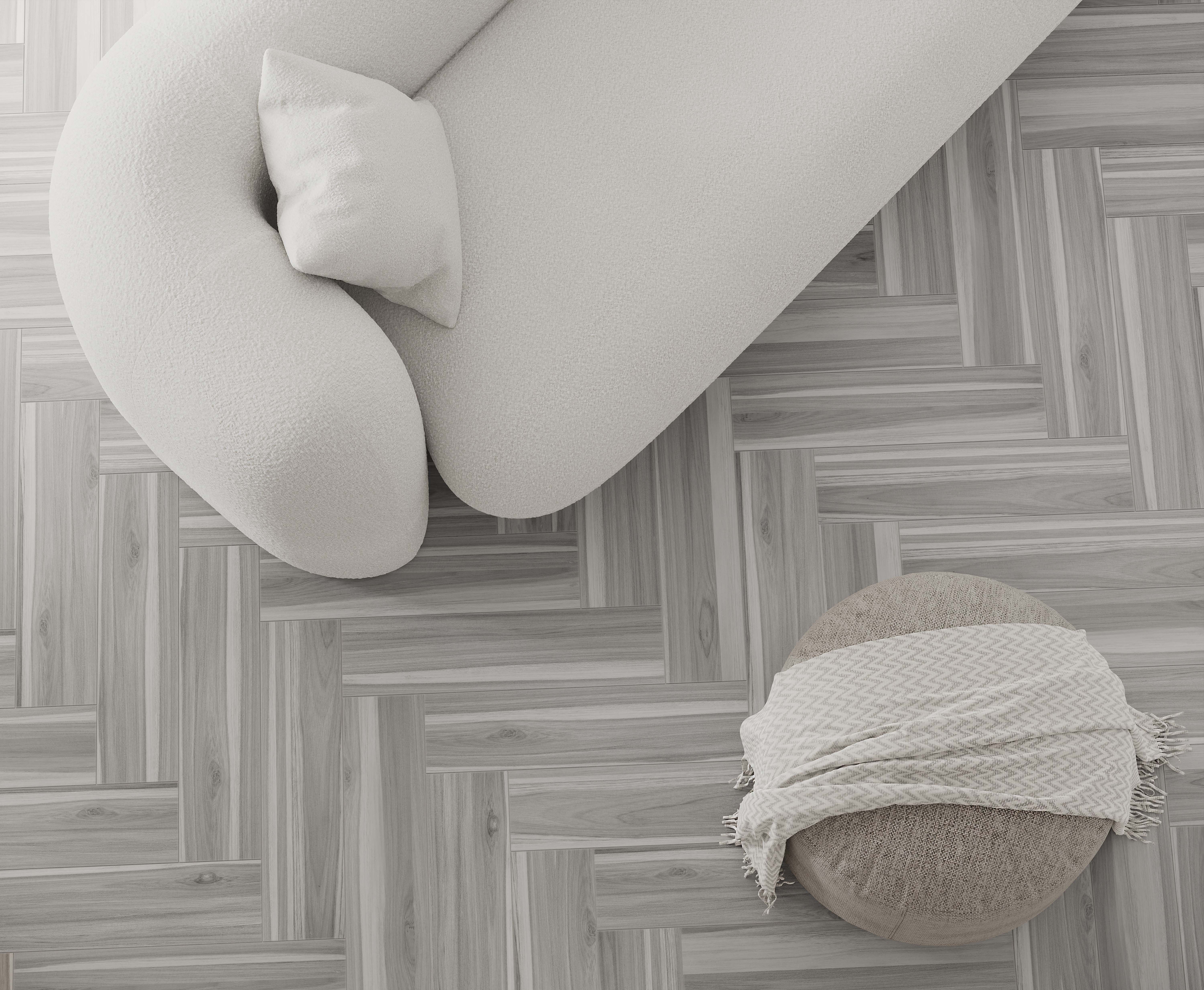 Керамогранит Laparet Ulivo серый 14.7x59.4 матовый