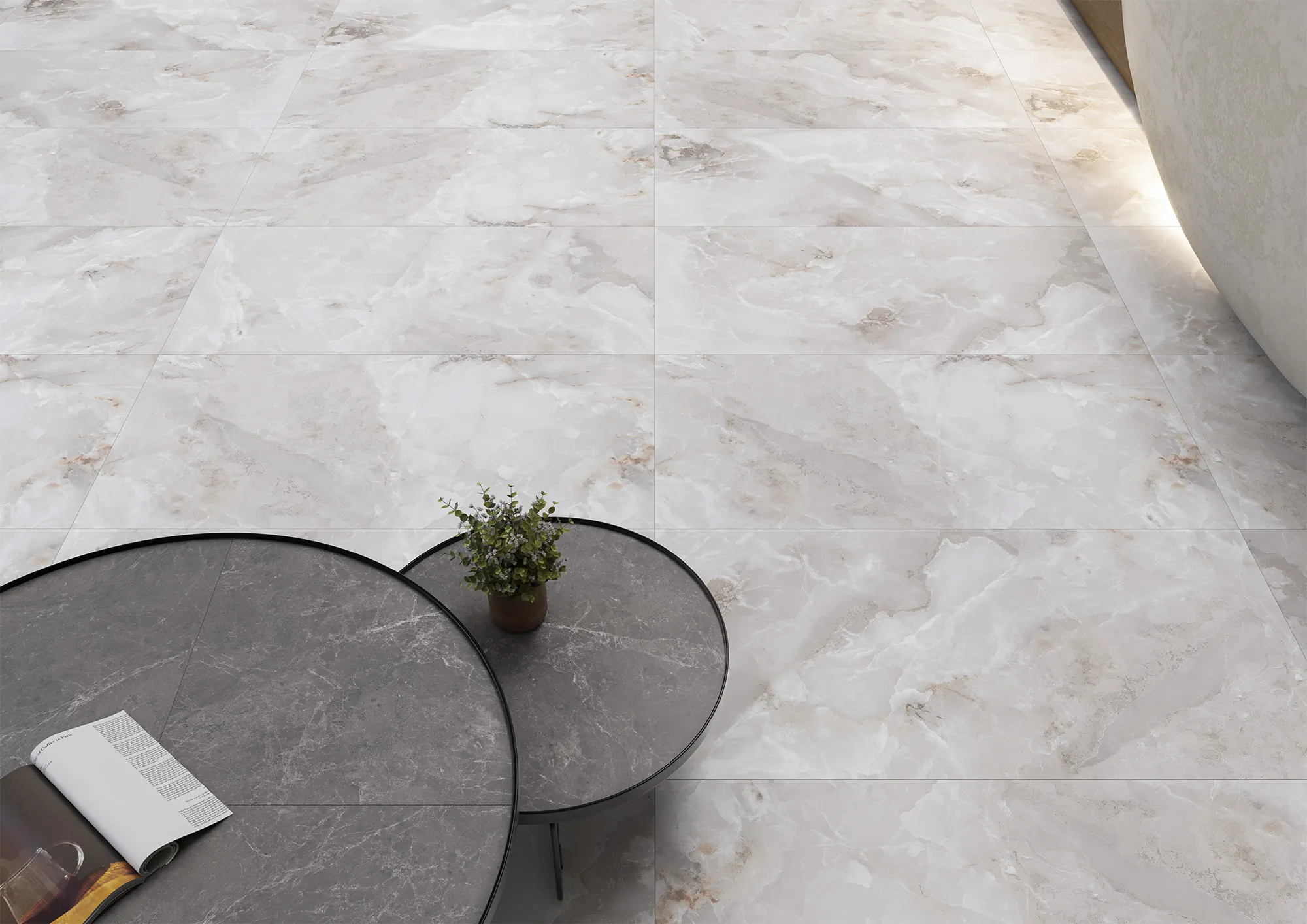 Керамогранит Старо Astra Ice Age Carving Satin 60x120 бежевый