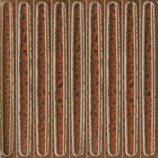 Декор Kerama Marazzi KMD2SOB007BN чипсет Далия оранжевый глянцевый 20x20