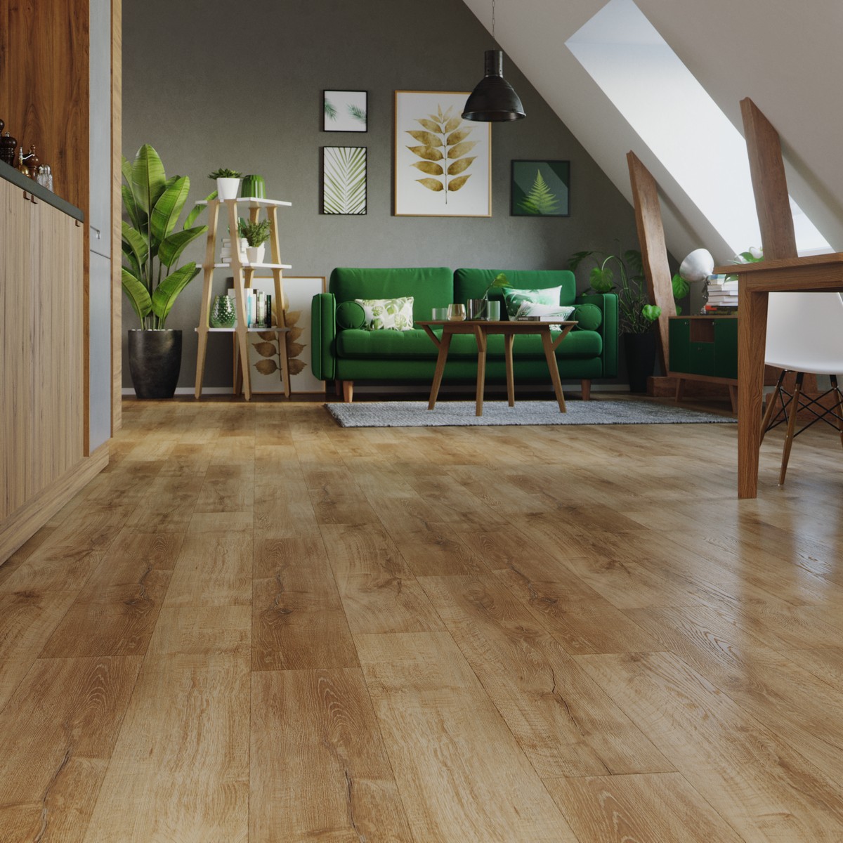 SPC ламинат Arbiton 41582 Monument Oak