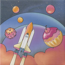 Декор Kerama Marazzi VT\A384\5009 Космос 6 20x20