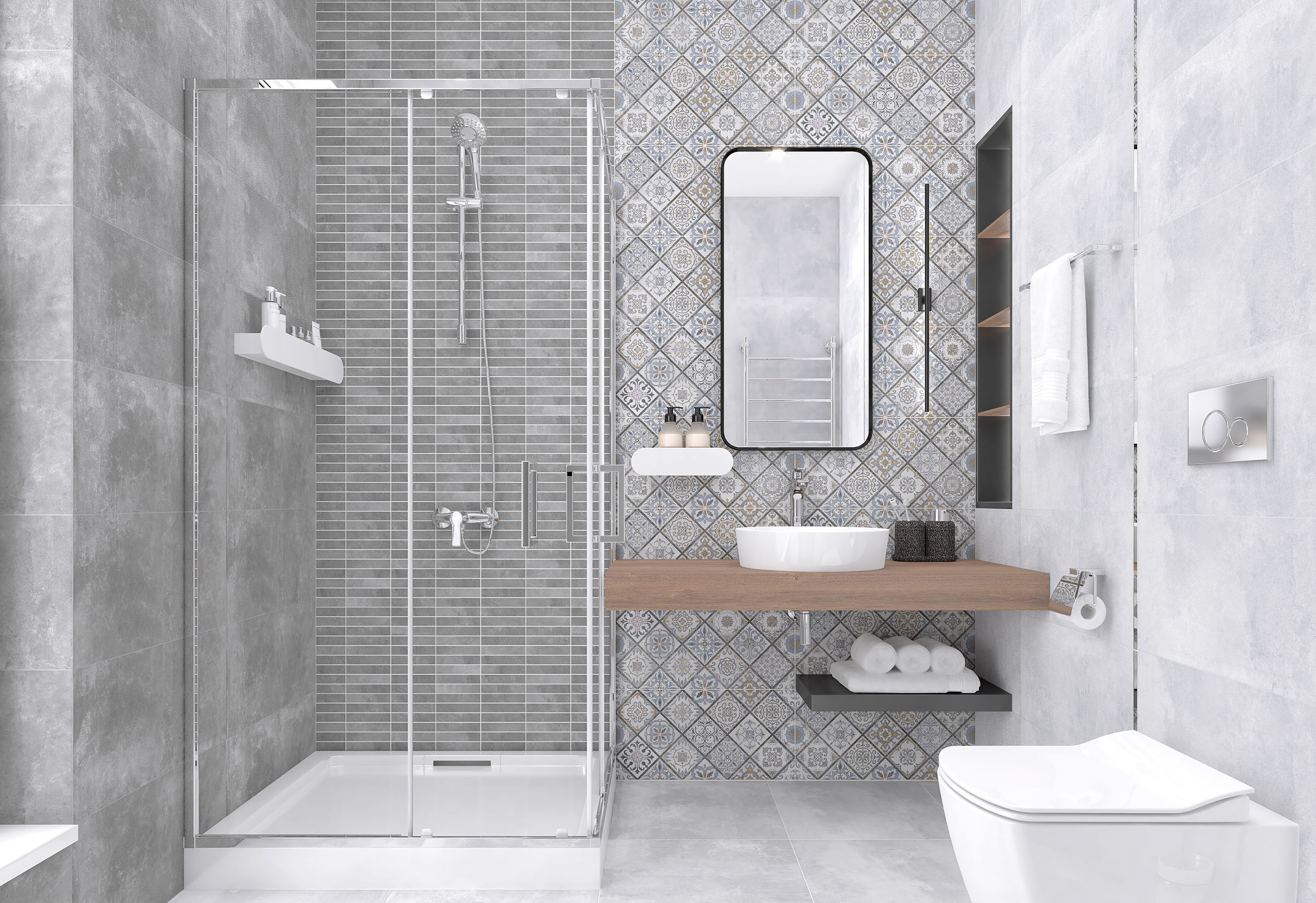 Керамогранит Laparet Etnis светло-серый 50x50 матовый