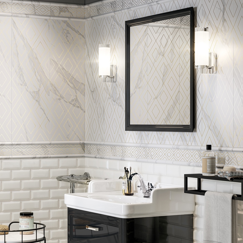 Керамическая плитка Kerama Marazzi 13124TR Алентежу белый матовый 30x89.5