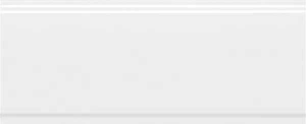 Бордюр Керама Марацци Venezia Флориан белый матовый обрезной 30х12