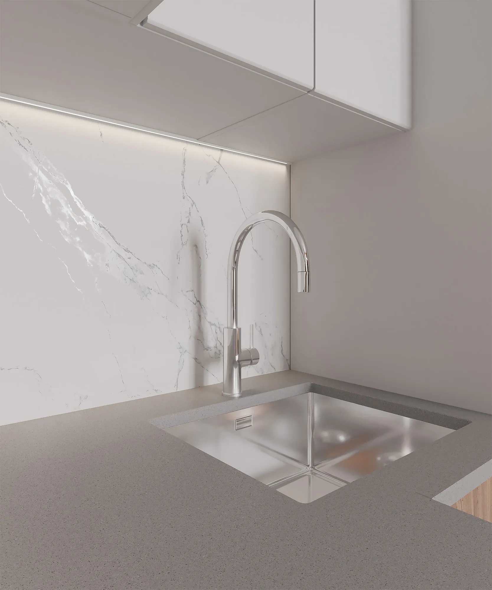 Керамогранит Аркадия Керамика GI8005-A Paradise Statuario Matt Glossy Ink 60x120 белый