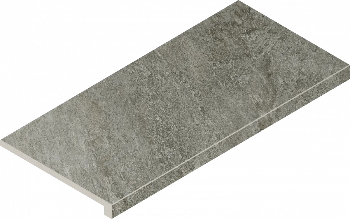 Ступень Италон Магма Фог Грип угловая правая 620070002968 серый 33x60