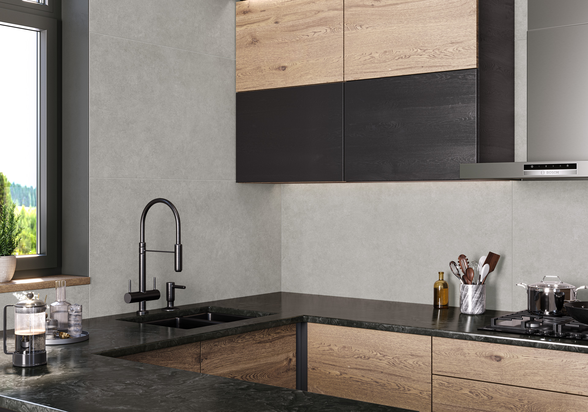 Керамогранит Alma Ceramica Бонд GFU60120BND40R бежевый 60x120