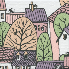 Декор Kerama Marazzi OS\A222\5009 Городок 1 матовый 20x20