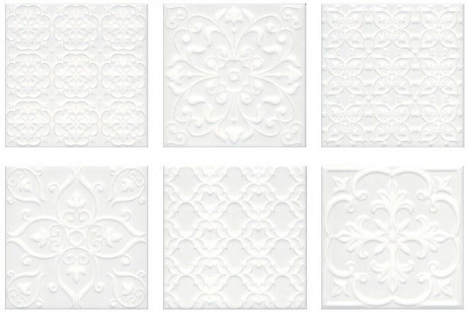 Керамическая плитка Kerama Marazzi 5226 Суррей белый 20x20