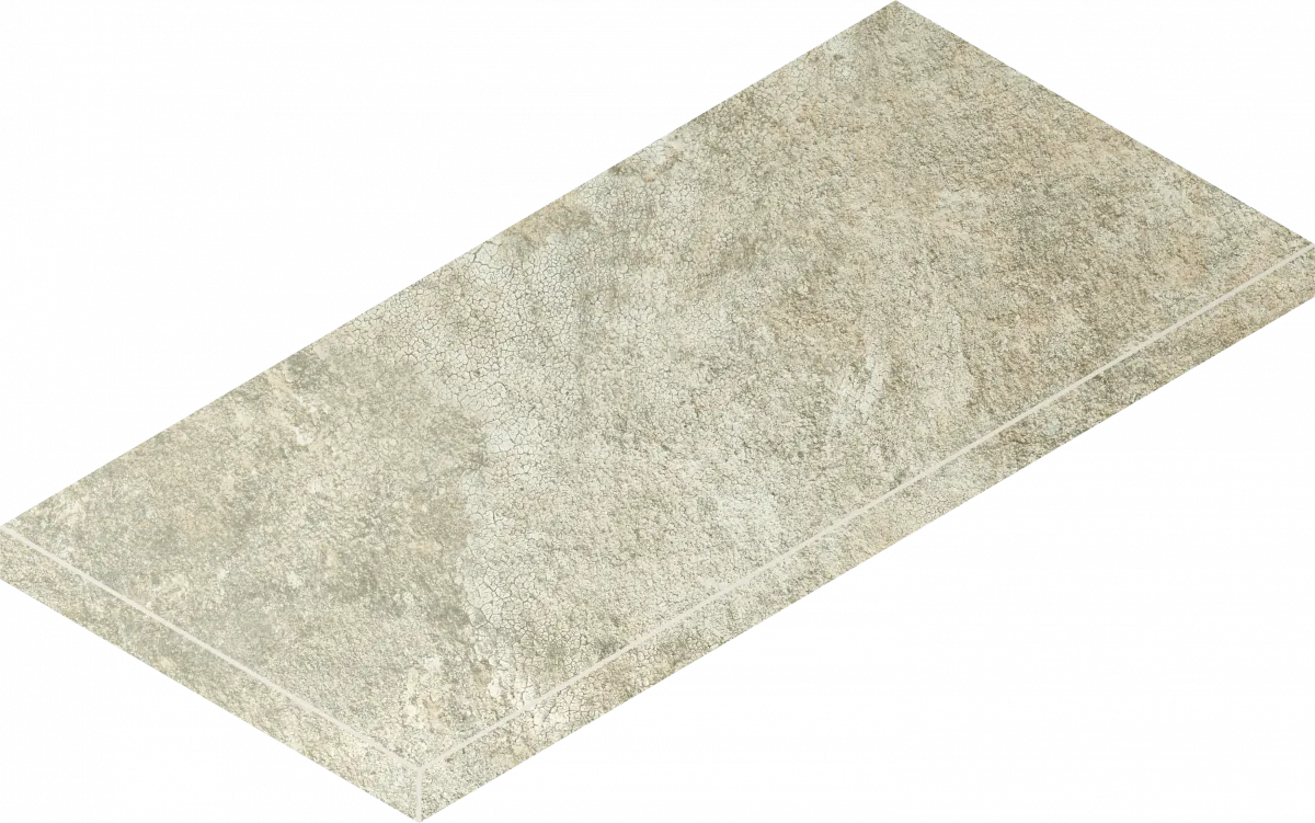 Ступень Италон Магма Минерал Грип угловая левая 620070002971 бежевый 33x60