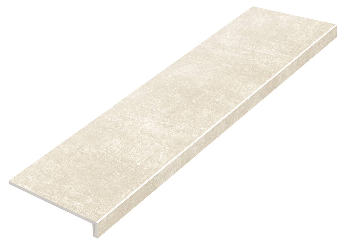 Ступень Стоун Цемент Светло-бежевый 32x120 SR