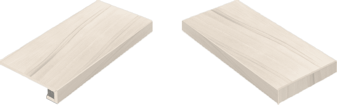 Ступень угловая правая Italon Wonder Moon 33x60