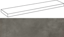 Ступень угловая левая Italon Millennium Black 33x160