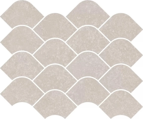 Декор Kerama Marazzi KMD2HID001BR Касабланка наборный серый светлый матовый обрезной 25x30