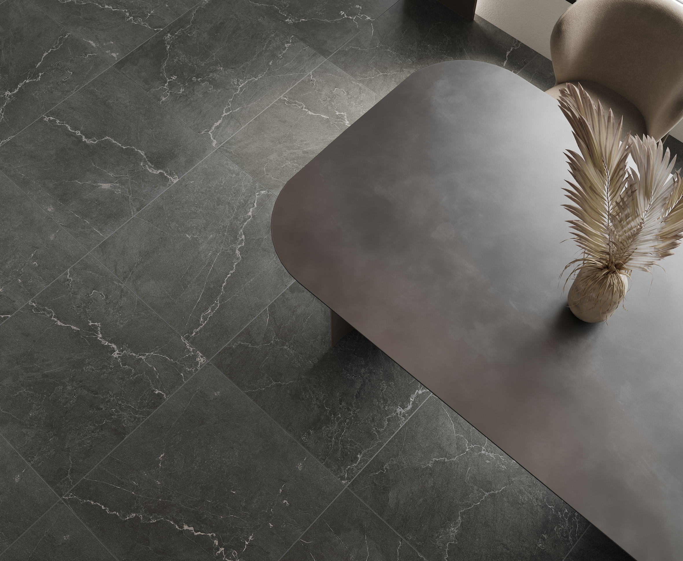 Керамогранит Laparet Leda Black 60x120 глянцевый