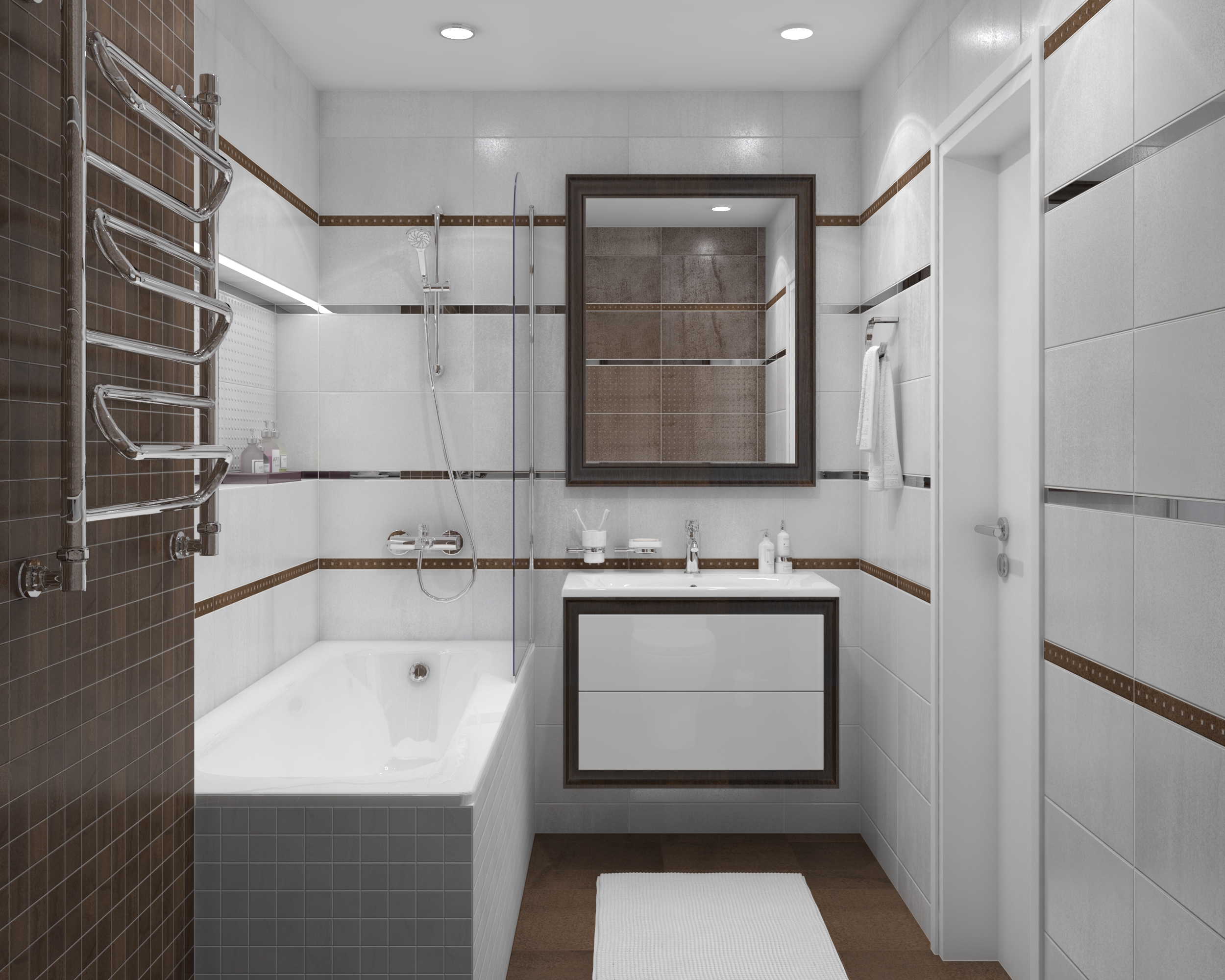 Мозаика (MM34034) Laparet Metallica мозаичный чёрный 25x25 матовый