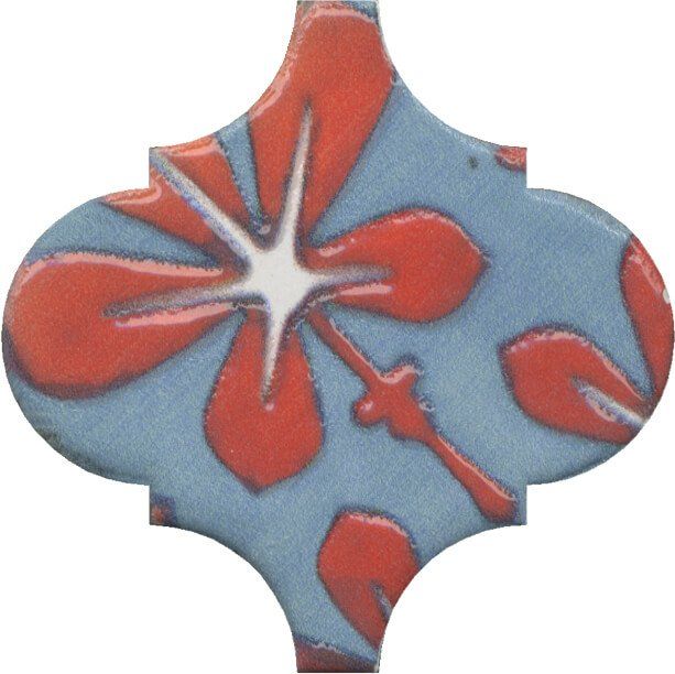 Декор Kerama Marazzi OS\A32\65000 Арабески Майолика орнамент 6,5x6,5