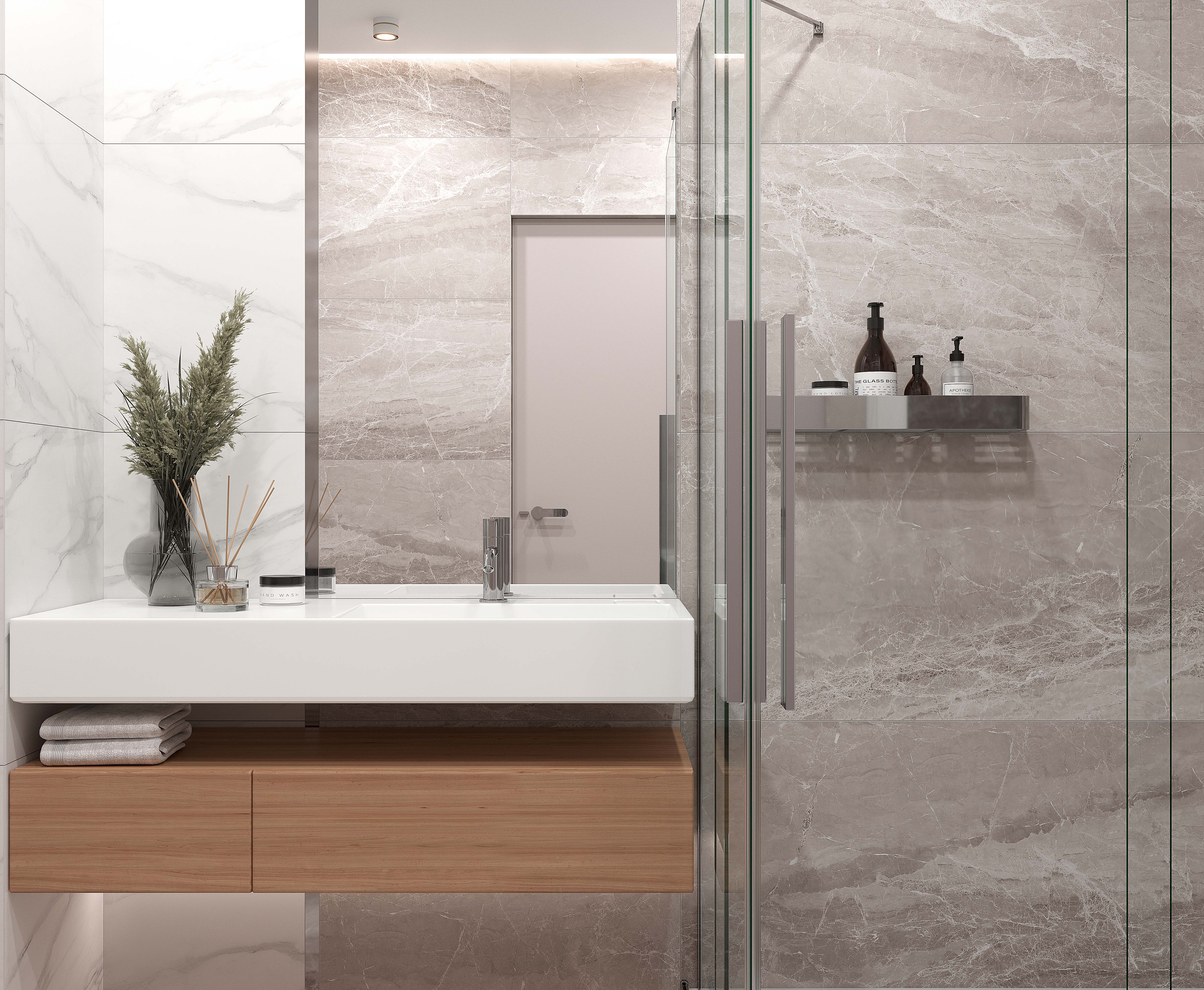 Керамогранит Laparet Nostalgic Silver 60x120 полированный