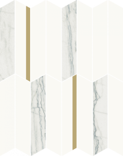 Декор Italon 3Д Экспириенс Уайт Глосси Инфинити 30.7x38.7 глянцевый