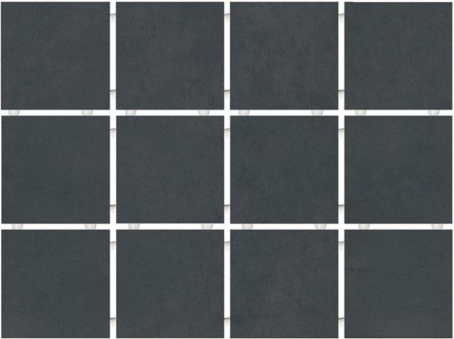 Керамическая плитка Kerama Marazzi 1291H Амальфи черный 9,8x9,8