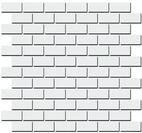 Декор Kerama Marazzi 191\001T Декор Турнон белый мозаичный матовый 30x32