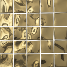 Мозаика Italon Авангард Аурум Мэджик 600110001123 золотой 30x30