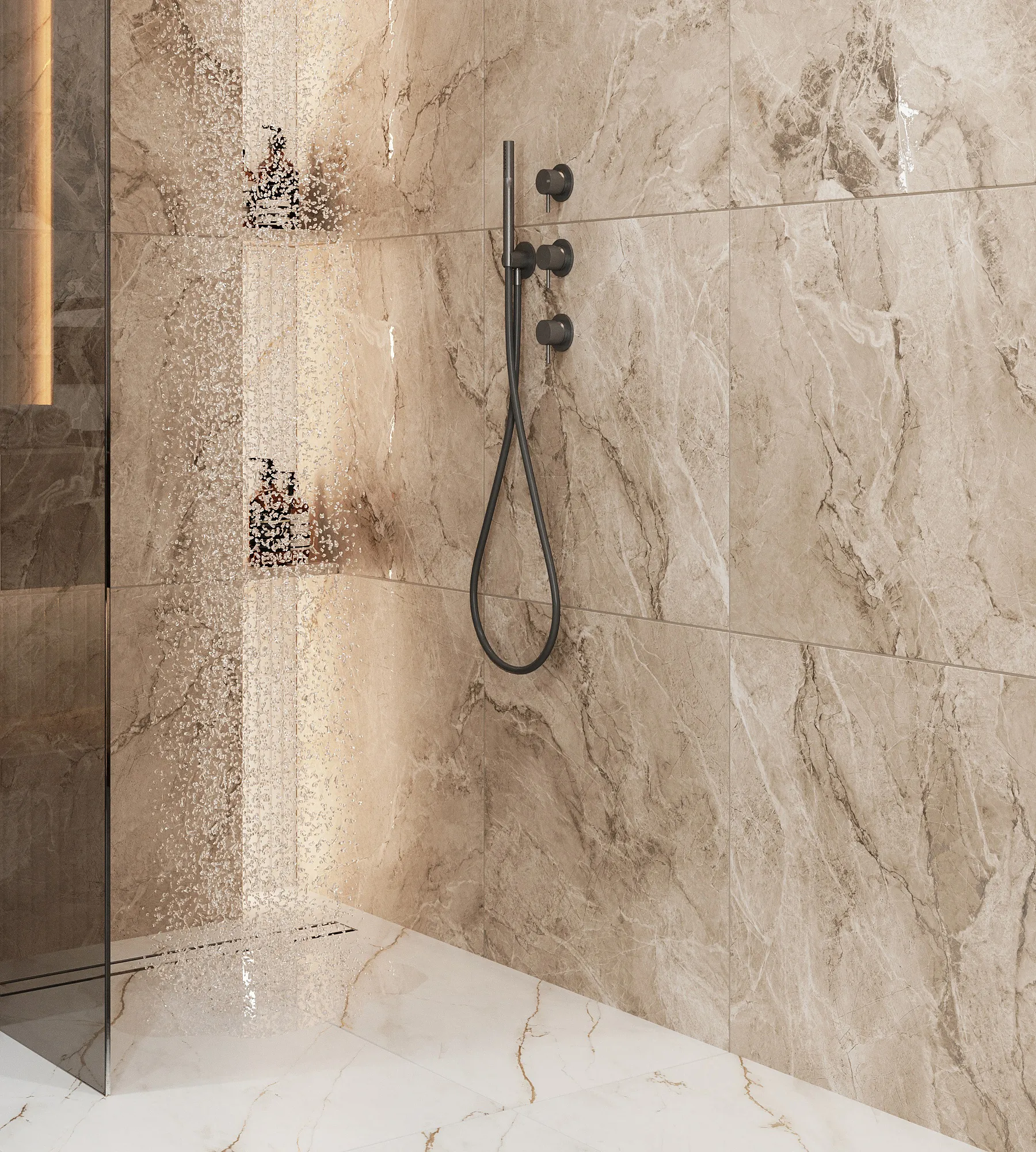 Декор Аркадия Керамика CR4009-D Bolivia Dove Decor Carving Punch 60x120 серый