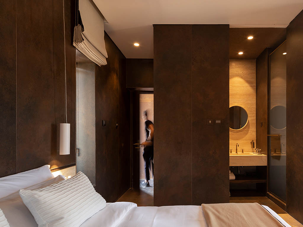 Керамогранит Laminam Ossido Nero 162x324 LAMF007880_IT