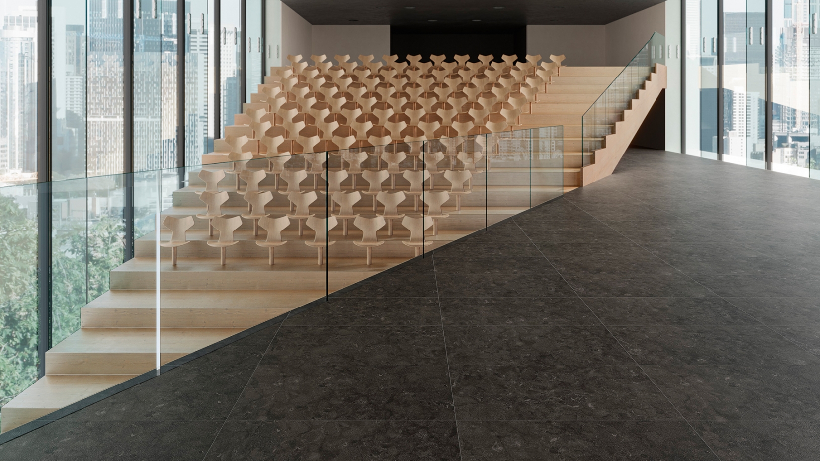 Керамогранит Voyager Black 60x60