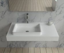 Раковина из искусственного камня NSBath NSS-9050 глянцевая/матовая