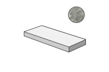 Ступень угловая левая Italon Charme Extra Silver 33x120