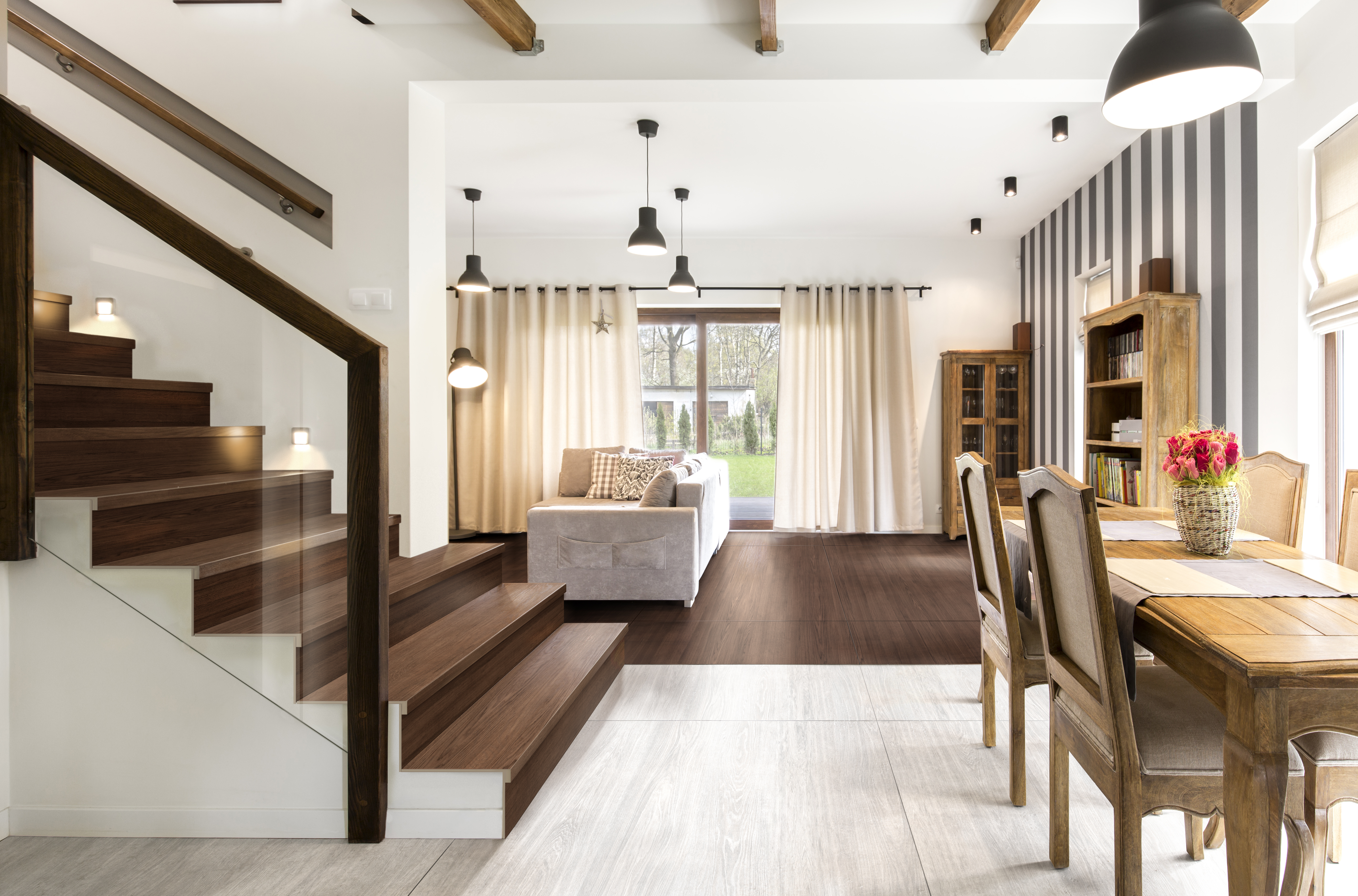 Керамогранит Идальго Wood Classic Beige LMR 19.5x120 бежевый