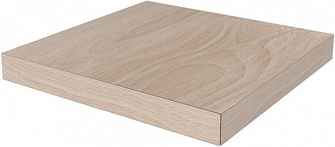 Ступень Kerama Marazzi DL501400R\GCS угловая клееная левая Про Вуд беж светлый 33x33
