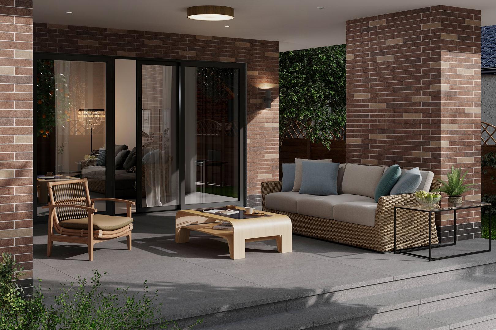 Керамическая плитка Kerama Marazzi 26310 Марракеш коричневый светлый матовая 6x28,5