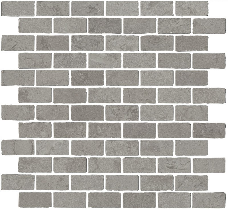 Мозаика Керама Марацци MBD009 Про Лаймстоун Антика 1 мозаичный серый матовый 30х32