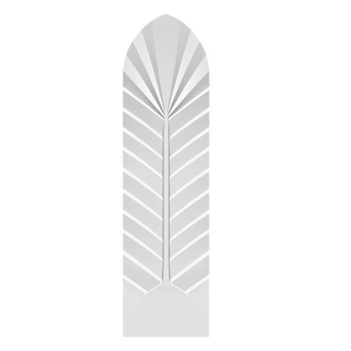 Композитная декоративная панель Decoplume PRIME 2 297x79x12мм