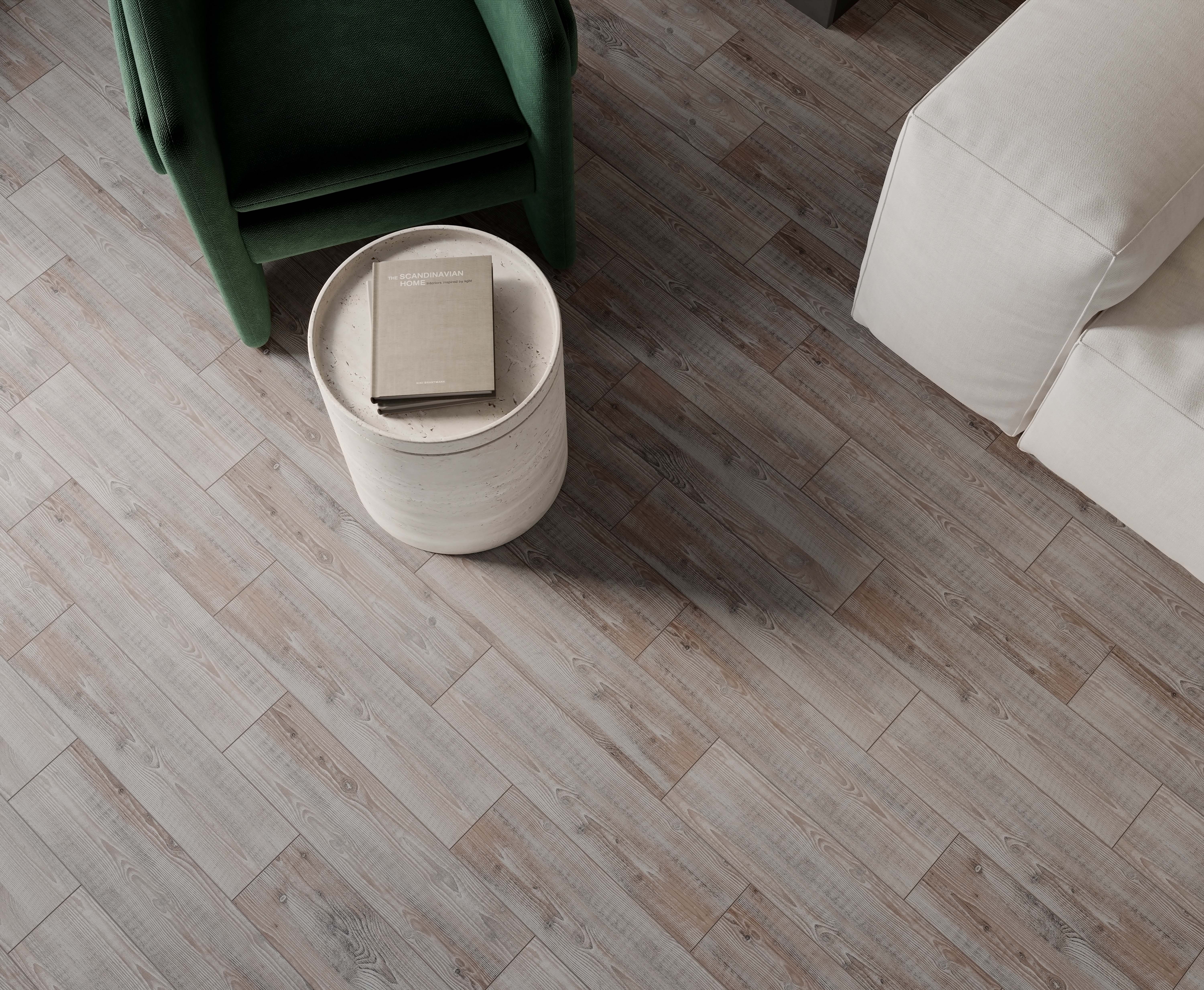 Керамогранит (L21) Laparet Lucie темно-бежевый 14.7x59.4 матовый