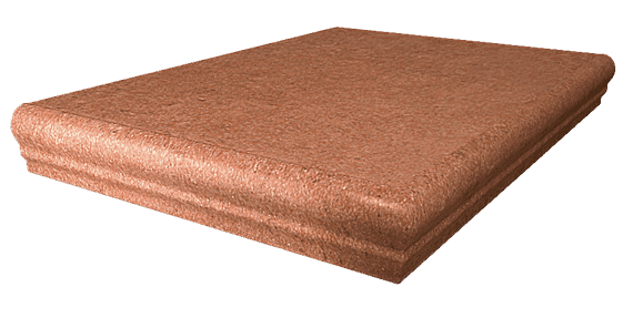 Ступень Kerama Marazzi SG906800N\GR\AN угловая Аллея кирпичный 30x30