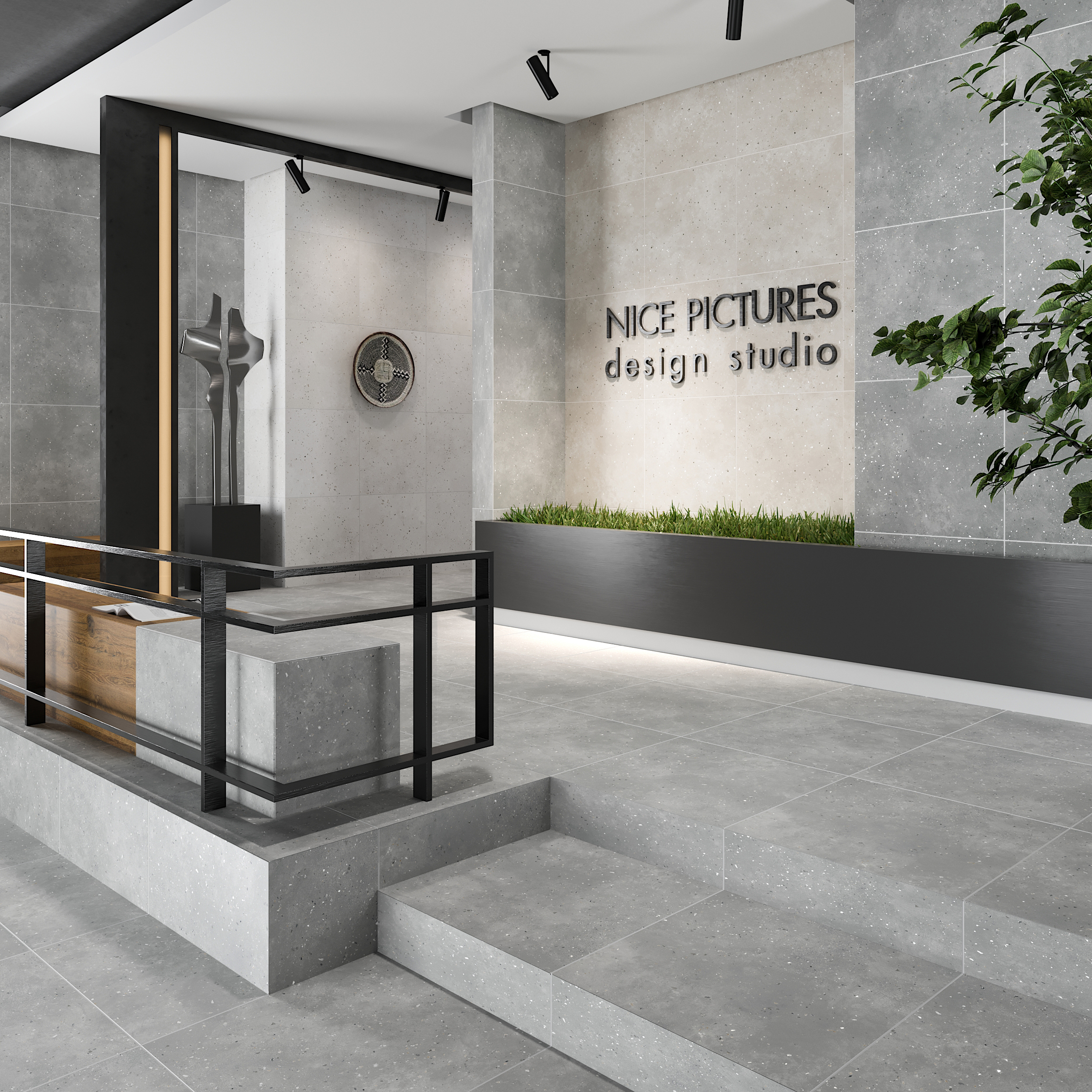 Керамогранит Grasaro Granella White 30x60 G-40/MR/300x600x10