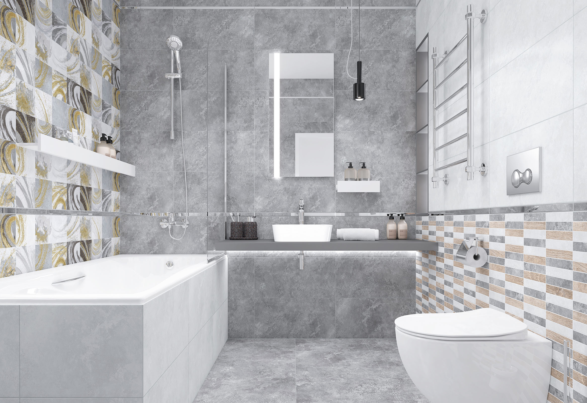 Керамогранит Laparet Java серый 50x50 матовый