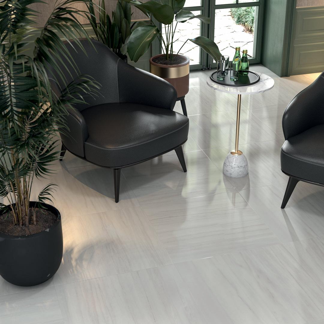 Бордюр Kerama Marazzi VT\A448\13110TR Бордюр Белем серый светлый глянцевый обрезной 14.5x89.5