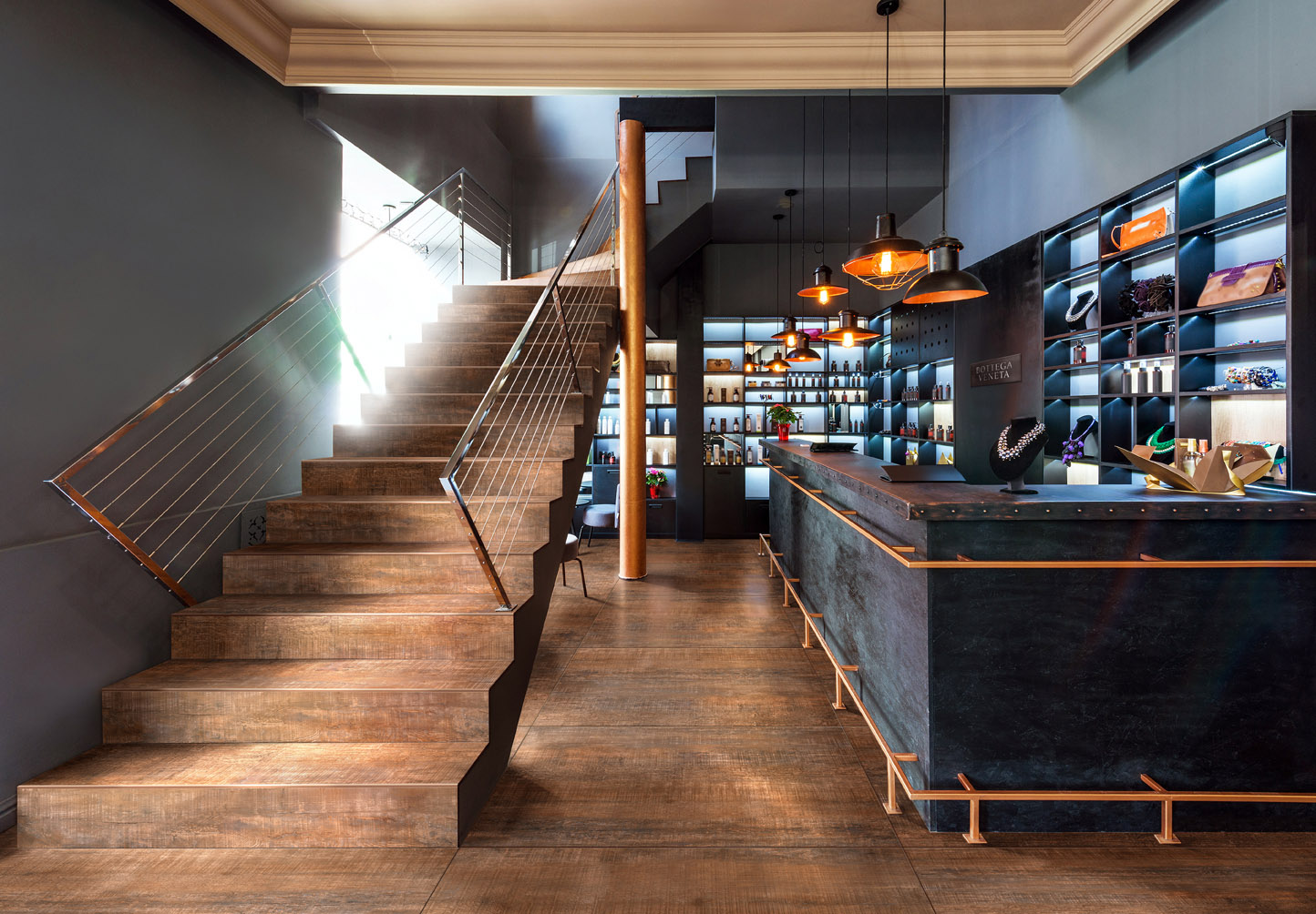 Керамогранит Идальго Wood Classic Beige LMR 19.5x120 бежевый