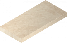 Ступень Italon Материя X2 Магнезио 120 угловая левая 620070002847 бежевый 33x120