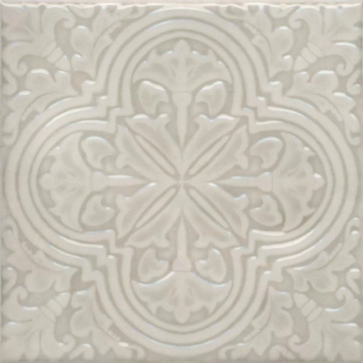 Декор Kerama Marazzi KMD3STA001BN Фес бежевый светлый глянцевый 15x15