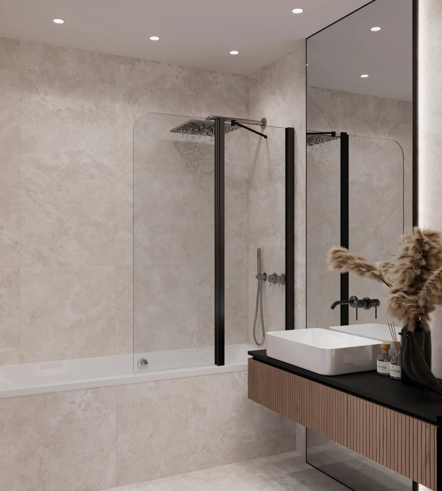 Керамогранит Аркадия Керамика RT7014-P Arawak Grey Matt Rustic Punch 60x120 серый