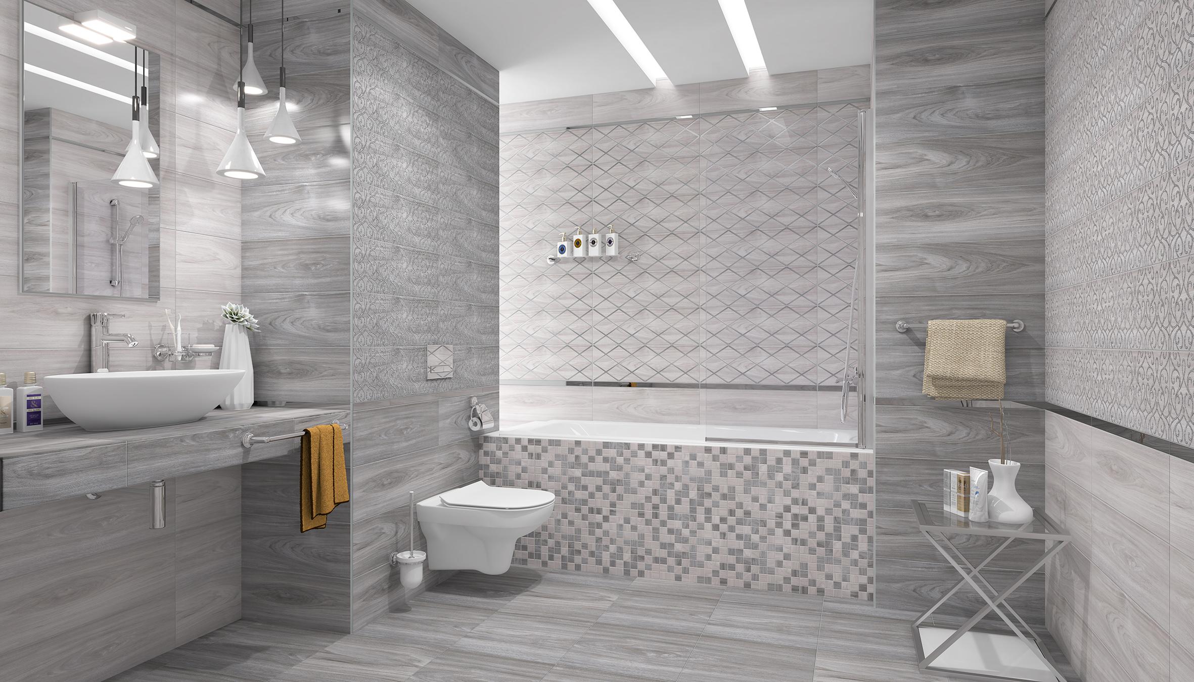 Мозаика (ENV-2) Laparet Envy коричневый+бежевый 30x30 матовый