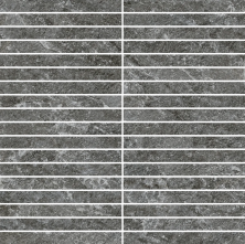 Мозаика Италон Магма Графит Стрип 610110001366 серый 30x30