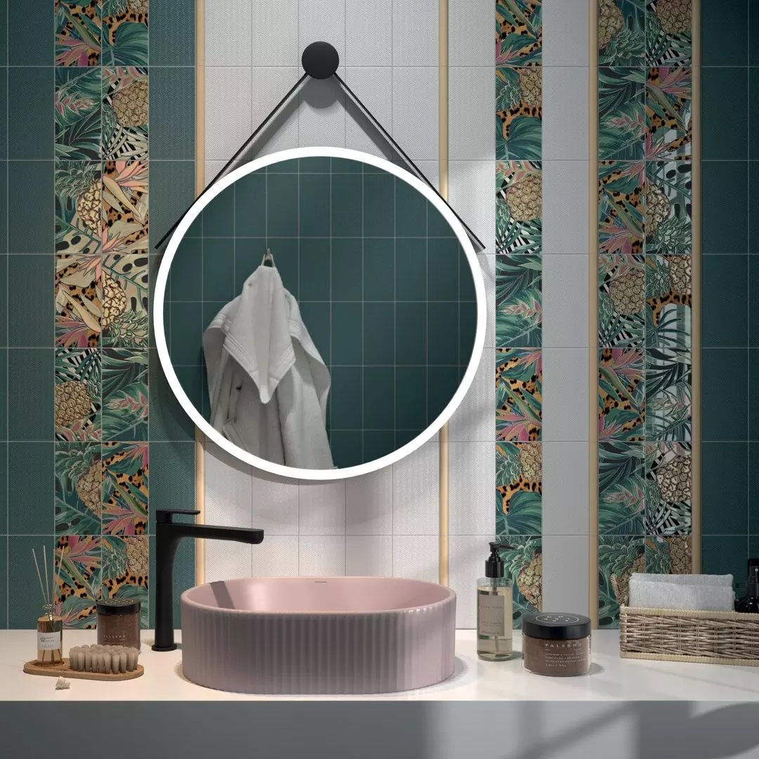 Декор Kerama Marazzi Пальмейра 1 9.9x20 HGD\A492\19056