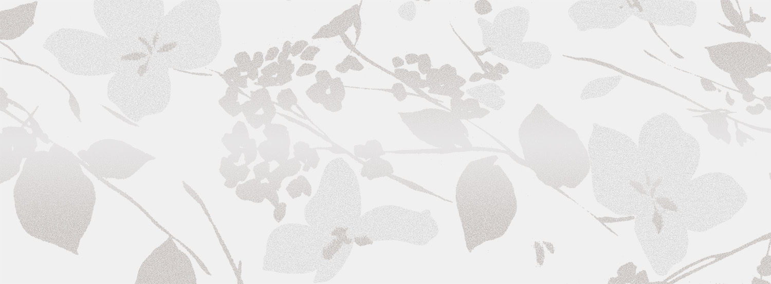 Декор Kerama Marazzi MLD\A67\15000 Вилланелла Цветы белый 15x40