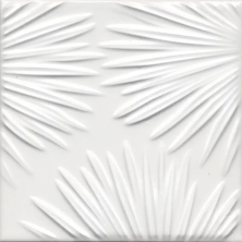 Декор Kerama Marazzi KMD2SFE001BN Агдаль 4 белый матовый структура 15x15